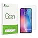 [2 Pack] KATIAN for Xiaomi Mi 9/Redmi Note 8 Screen Protector, HD Clear Protector [Anti-Scratch] [Anti-Fingerprint] [No-Bubble], 9H Hardness Tempered Glass Screen Film for Xiaomi Mi 9/Redmi Note 8