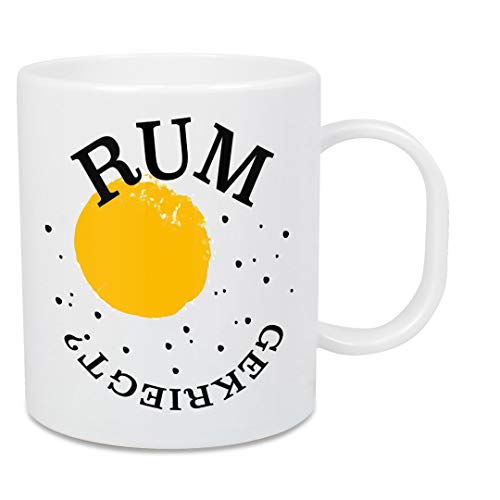 artboxONE Großer Kinderbecher Rum gekriegt von AB1 Edition - Typografie