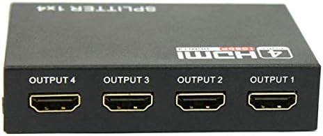 HDMI 4-Way Splitter Amplifier: Compatible with Samsung SDS, SDH, SDR