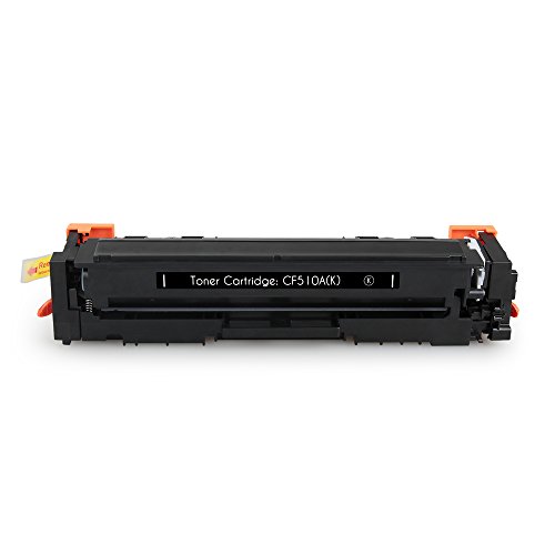 E-Coner Compatible Toner Cartridge Replacement for HP 204A CF510A , for use with HP Color LaserJet Pro M154nw MFP M180nw MFP M181 Printer, Black 1-Pack