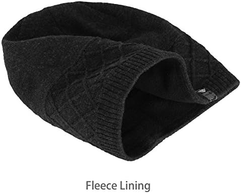 OMECHY Unisex Slouchy Beanie Hats Winter Warm Knit Hat Skull Ski Cap 4 Colors