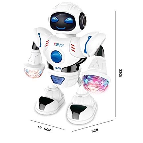 DREAMVAN Toddler Multifunctional LED Smart Robot Dance Music Kids Education Toys Robotics - Thumbnail 6