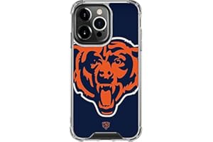 Skinit Clear Phone Case Compatible with iPhone 13 Pro - Officially Licensed NFL Chicago Bears Large Logo Design