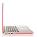 MOSISO Case Only Compatible with MacBook Pro Retina 13 inch (Models: A1502 & A1425) (Older Version Release 2015 - end 2012), Plastic Hard Shell Case & Keyboard Cover & Screen Protector, Pink