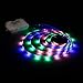 LED Strip Lights Battery Powered, Zanflare PGB 2M/6.56FT 8 Light Modes LED Light Strip with Remote, IP65 Waterproof, SMD 3528 60 LEDs DC 4.5V LED TV Light Christmas, New Year Decoration lights