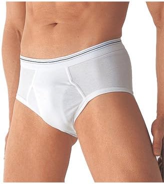 Amazon グンゼ Gunze Yg ワイジー 紳士セミビキニブリーフ 前あき Yg0640 シロ M ブリーフ 通販