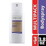 AXE Dry Spray Antiperspirant for Men, Signature Night 3.8 oz, 3 Count