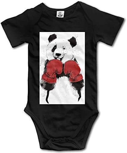 GNHYJNYH Panda Boxer Baby Onesie Newborn Infant Sleepwear Outfits Gift Novelty