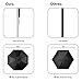 Sunifier Automatic Travel Umbrella Compact Mini Umbrella Windproof Folding Rain Umbrella Auto Open/Close Lightweight Small Umbrella