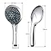 Srmvyd Handheld Shower Head High Pressure 5 Spray Setting Multi-functions Massage Spa 4.2’ Chrome Face Showerheads With Long Shower Hose 6.56 Feet easy to install.