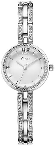 Tidoo Watches Womens Luxury Dress Bracelet Wrist Watch Japaneses Miyota 2035 Quartz Movement Water Resistant Staintless Steel Platinum Plated Case Band 6009S
