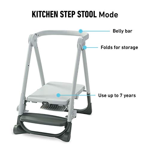Graco EveryStep 7 in 1 High Chair Converts to Step Stool for Kids
