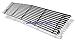 APS Compatible with Chevy S-10 Pickup Blazer GMC S-15 Pickup Jimmy 1982-1990 Single Head Beam Main Upper Stainless Steel Chrome Billet Grille Grill Insert C85004A