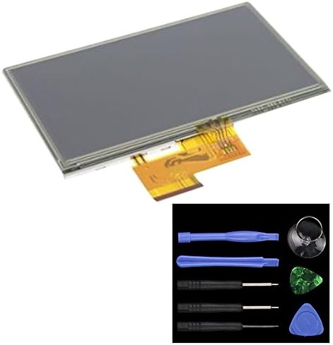 Amaz2016 New Replacement LCD Display with Touch Screen Digitizer for Garmin Nuvi 50 50LM 2555 2555lmt 2595 2585TV 2545 2515 with tool