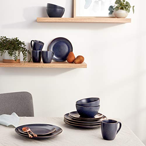 Gourmet Basics by Mikasa Juliana Blue 16-Piece Dinnerware Set
