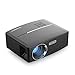 VisualGreat GP80 Projector, Portable Size Top Game Video Entertainment,1800 LMS LED Light Output Brightness for Home Theater 1080P Ready via Double USB To Achieve Your Movie at Your Family Party