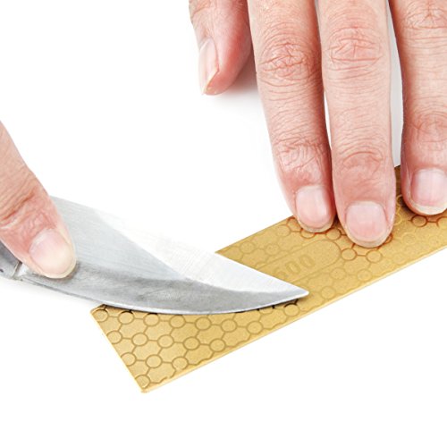 2-PACK Sharpening Stone, 150/600 Grit Sharpener Diamond Knife Sharpening Stone Whetstone - Thumbnail 4