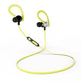 MarsTech CSR990 Ergonomic Lightweight Bluetooth Headphones 4.2 Stereo Noise Cancelling and Isolating Sports Sweatproof Headset with Mic, Premium High Bass