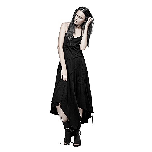 chinese dress ladies Women's Braces Skirt Pleating Stitching A- Line Large Hem Dress – Deb's  Place main image 1