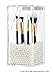 PuTwo Makeup Brush Holder Dustproof Acrylic Storage Box Makeup Organizer, White Pearl, Small, 37.39 Ounce