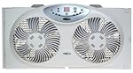 Bionaire Twin Reversible Airflow Window Fan with Remote Control
