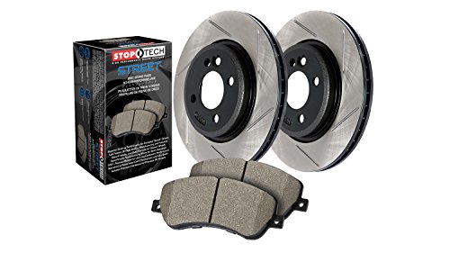 Stoptech 937.34033 Street Axle Pack, Slotted, Front