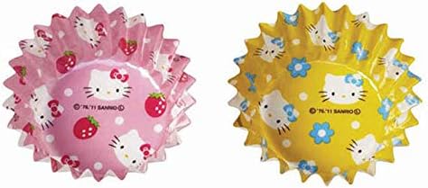 トルネ 日本製 ハローキティ お弁当 おかず カップ キャラ弁 デコ弁 ランチ レンジ対応 丸型 30枚入 Hk 26 ピンク イエロー 商品サイズ 約直径49 19 底直径31