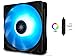 DEEPCOOL RF120 120mm RGB LED PWM Fan with Cable Controller Included