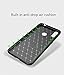MYLB-US Huawei Y7 2019 case and Screen Protector, [3 in 1] Ultra-Thin high-Grade Soft TPU Silicone case Carbon Fiber Design case, Suitable for Huawei Y7 2019 Smartphone case(Blue)