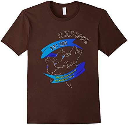 Mens WolfPack 331 TRS Tshirt Small Brown