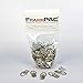 FramePac D Ring Picture Hangers with Screws - 100 Pack - Bulk D Rings - Pro Quality Hangers - Picture Hanging Solutions