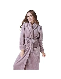 Richie House RH1591 - Albornoz de forro polar para mujer