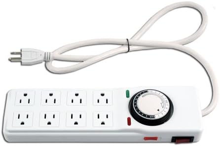 8 Outlet Power Strip with Timer and Surge Protector