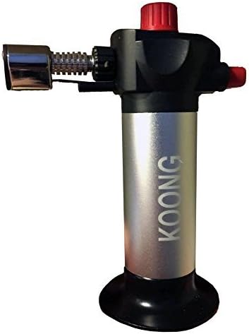 Blow Culinary Creme Butane Torch - Cooking gas Burner - Chef Grade Tool For Professional for Kitchen - Welding - Brazing - Soldering - Plumbing - Lighter - Propane - Acetylene Harbor Micro Brulee