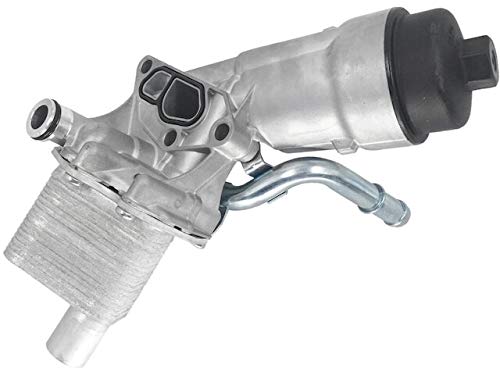 Engine Oil Filter Housing With Oil Cooler Kit - Compatible with 2011-2015 Chevy Cruze 1.4L 4-Cylinder