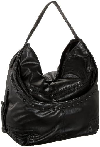 BCBGMAXAZRIA Indie Rock Studded Large Hobo