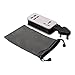 UK USB Power Strip With 4 Ports USB Charging Station Outlets 5V 2.1A-1A 21W Universal Socket UK Plug 100V-240V Compact 5ft Extension Cord Portable Electric Power Strip for Ireland UK Traveling (Black)