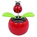 One Solar Powered Dancing Lady Bug Flower(Random Color)