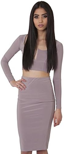 Miss Foxy Women's Women'sWomen'sV-Neck Co-Ord Set 10