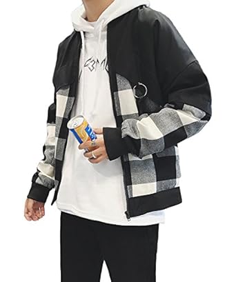 Amazon Co Jp Reirei メンズジャケットジャンパー 春 ブルゾン