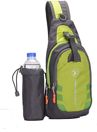 Sling Bag backpack Outdoor Shoulder Waterproof Unbalance Crossbody Bag Chest Pack Bike Green