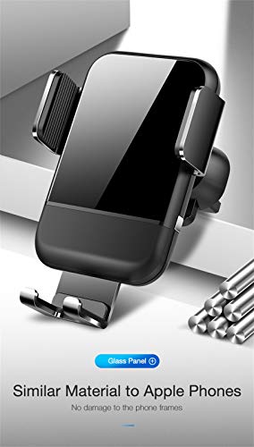 Bokoo Air Vent Gravity Linkage Qi Wireless Charging Holder for Samsung Galaxy S10 S10+ for iPhone Xs MAX XR X 8P