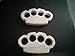 Knuckle, wooden knuckles (pair)