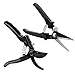 TaoTronics Garden Shears Professional Pruning Shears Kits, Garden Clippers Tree Trimmers Bypass Hand Pruners with Carbon Steel Blades and Safety Lock for Garden and Lawn