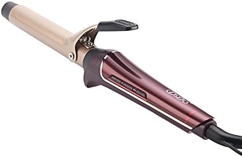 ibulors Tourmaline Ceramic Hair Curling Iron Wand with LCD display Hair curler waver Tourmaline Ceramic Hair Curling Iron Wand