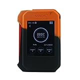 DSC-Mart Texture Case for Smok G-priv, Protective Silicone Skin SMOK G PRIV Rubber Cover Sleeve Wrap Gel Fits Smok Gpriv 220W Mod (Blackorange)