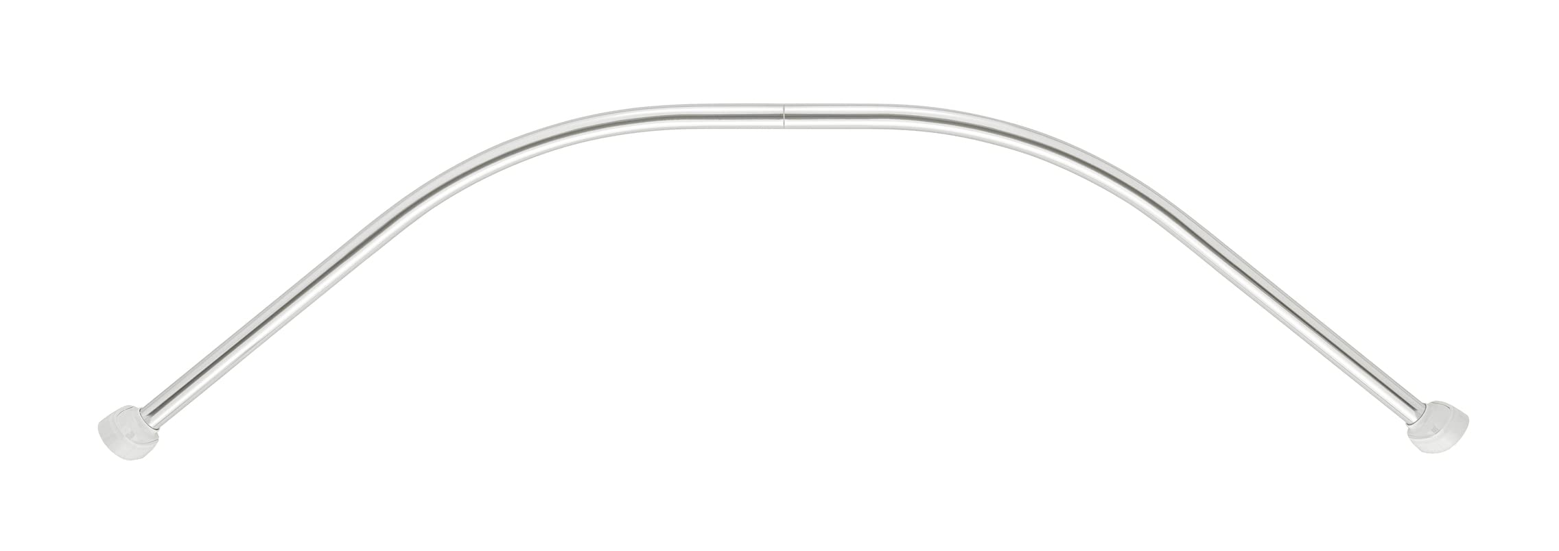 Wenko 19220100 Curved Shower Rod Chrome variabel, Metal Aluminium, Chrome