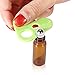 Olilia 5ml Amber Glass Essential Oils Roller Bottles with Stainless Steel Ball 12 Pack, Essential Oils Key included
