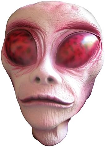 Lifesize Alien Head Haunted House Halloween Party Decoration Prop 16"