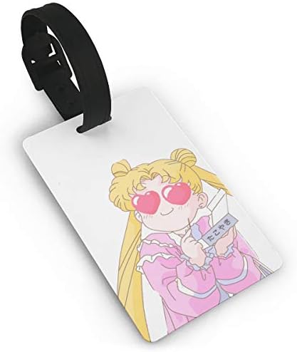 プレゼント プレゼント ネームホルダー ネームカード付き 旅行用 B07wptl3kb ネームタグ Shin Chan B07wptl3kb 月野兔 ファション 荷物タグ 番号札 100 品質保証 出張用タグ 美少女戦士セーラームーン 紛失防止 野原新之助 スーツケース名札 おしゃれ トラベル